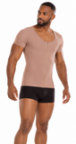 Men’s Compression Vest with Sleeves — 4-Level Snaps 7117