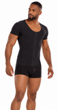 Men’s Compression Vest with Sleeves — 4-Level Snaps 7117