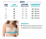 Chanell Diane 8545 High Support Seamless Everyday Bra - chanelldiane