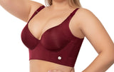Chanell Diane Red Wine 8532 Full Cup Push - up Bra - chanelldiane