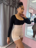 Curvy Fit Strapless Short Leg Shaper